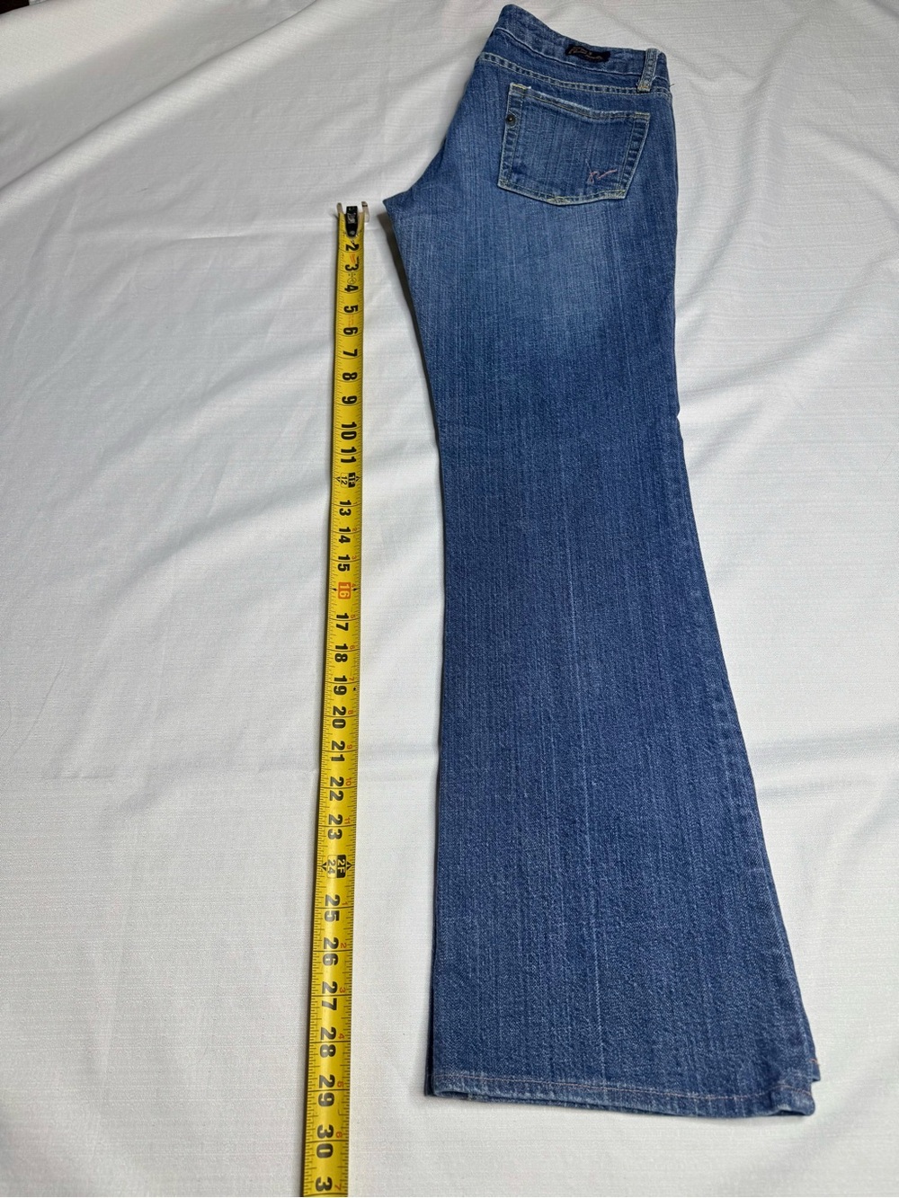 Citizens of Humanity Womens Size 27 Bootcut Linda Denim Jeans Low Rise - Picture 13 of 13